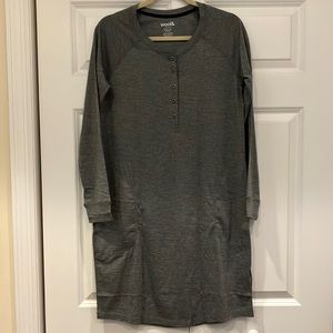 wool& Long Sleeved Dress
